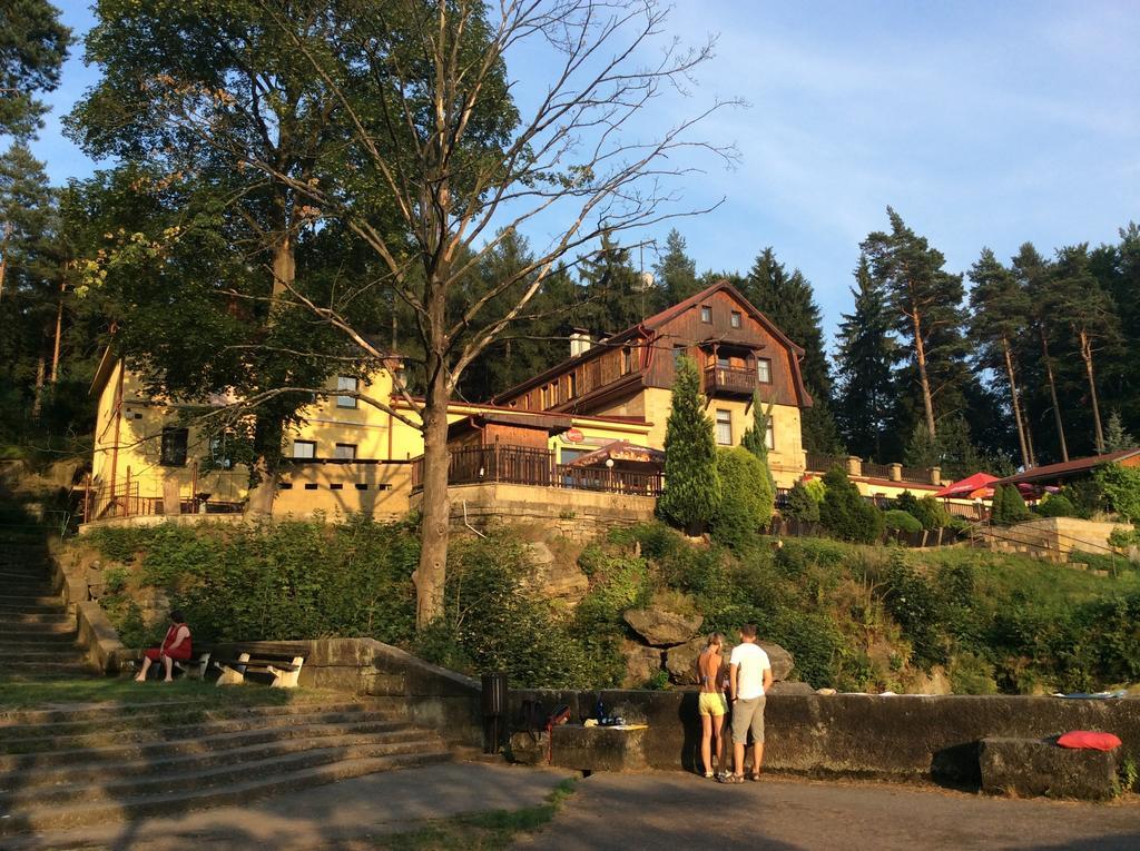 Hotel Garni Belveder Hrensko Exterior photo