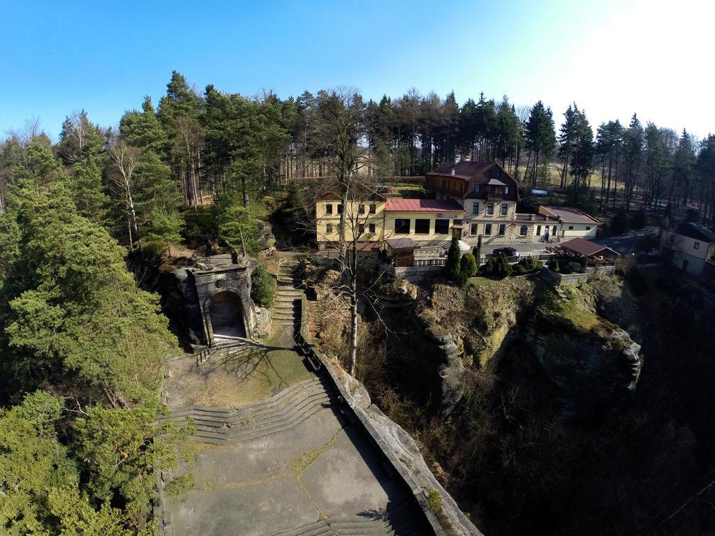 Hotel Garni Belveder Hrensko Exterior photo
