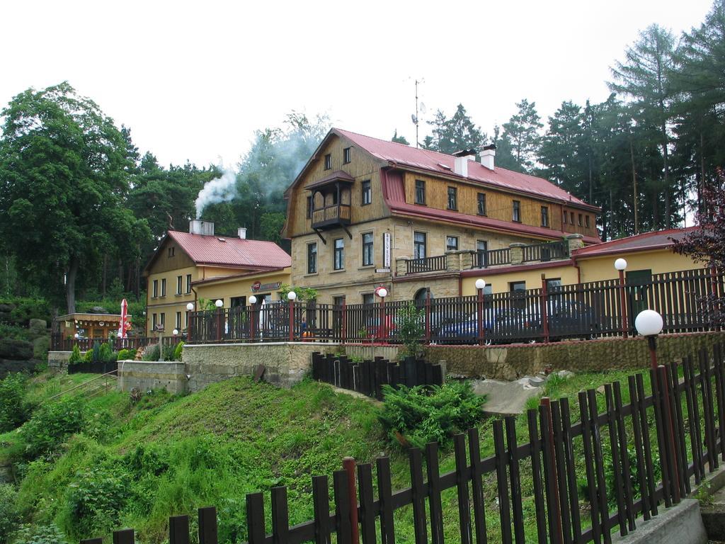 Hotel Garni Belveder Hrensko Exterior photo